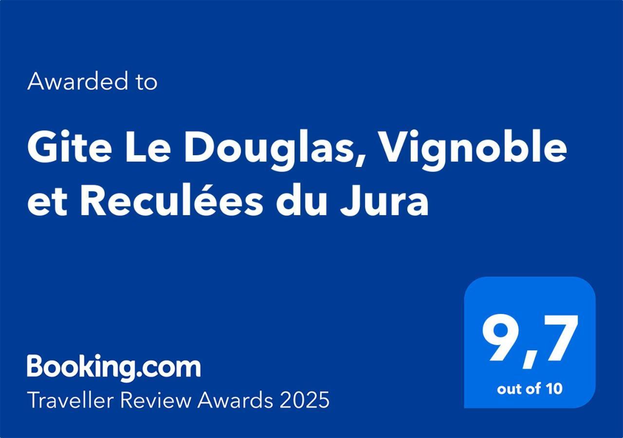 Gite Le Douglas, Vignoble Et Reculees Du Jura - Avec Sauna Lavigny Экстерьер фото